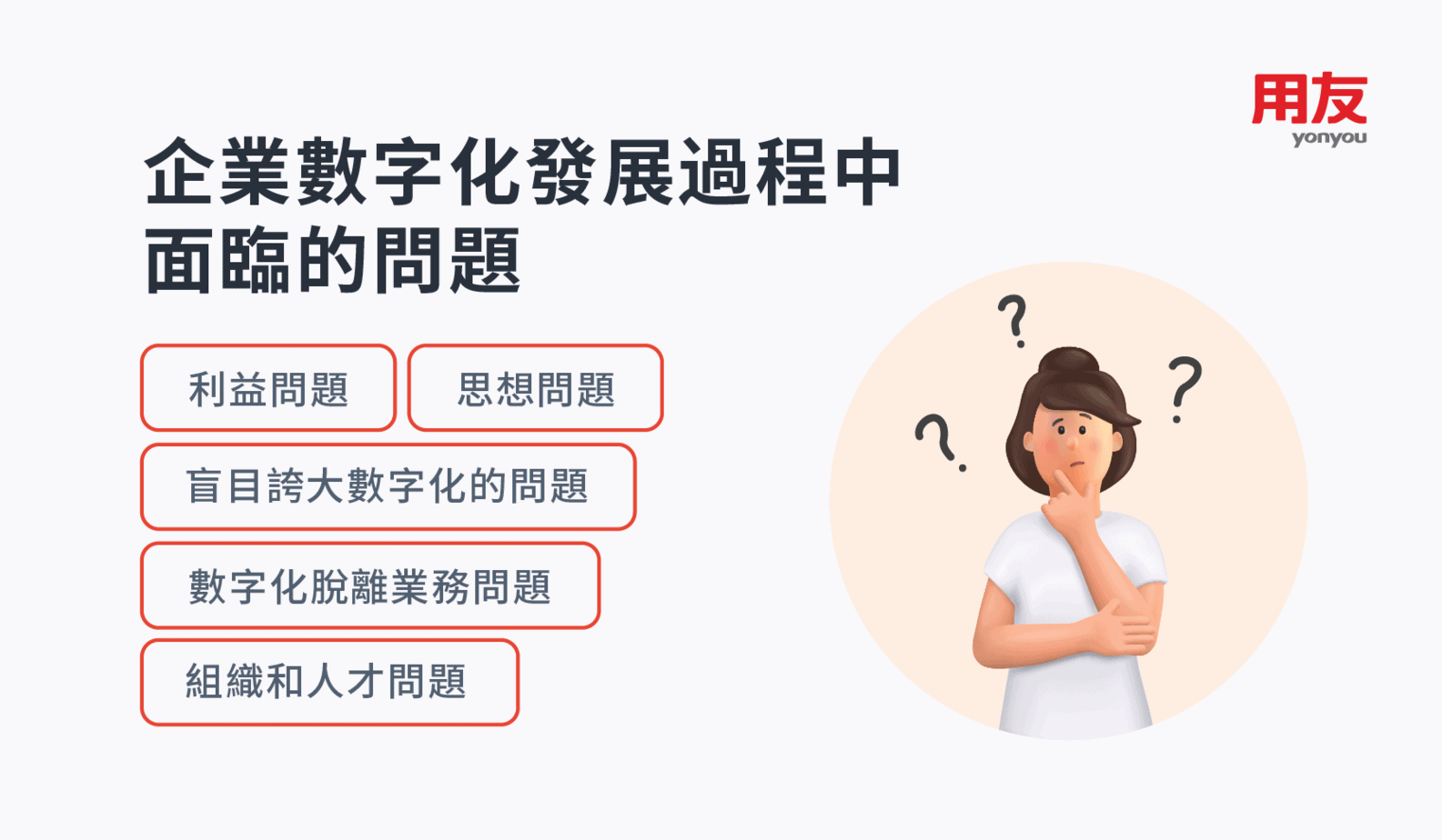 用友-企業-數字化-變革-常見問題 用友-企業-數字化-變革-常見問題