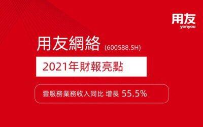 用友網絡發佈2021年報 雲服務業務收入強勁增長